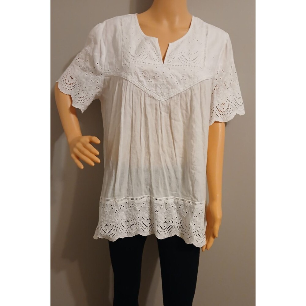 Cactus + Pearl Ladies Top